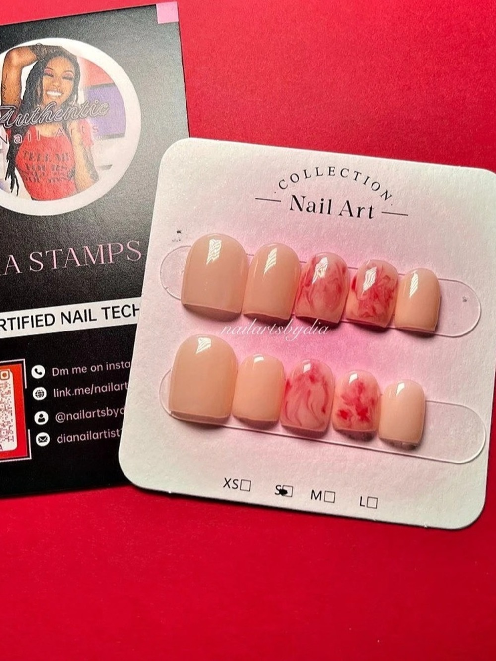 Nail Arts by Dia Collection Nail Art Press-On Nails NWT